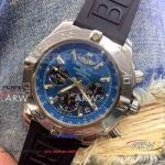 Perfect Replica Breitling Chronomat B01 Watches Blue Face